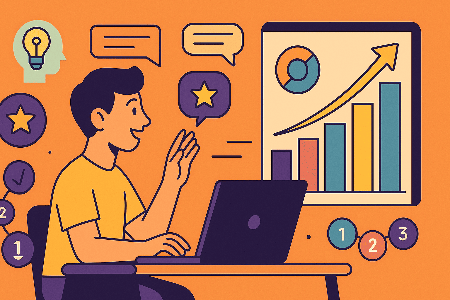 Escalas de progreso dinámicas para el aprendizaje y juego.