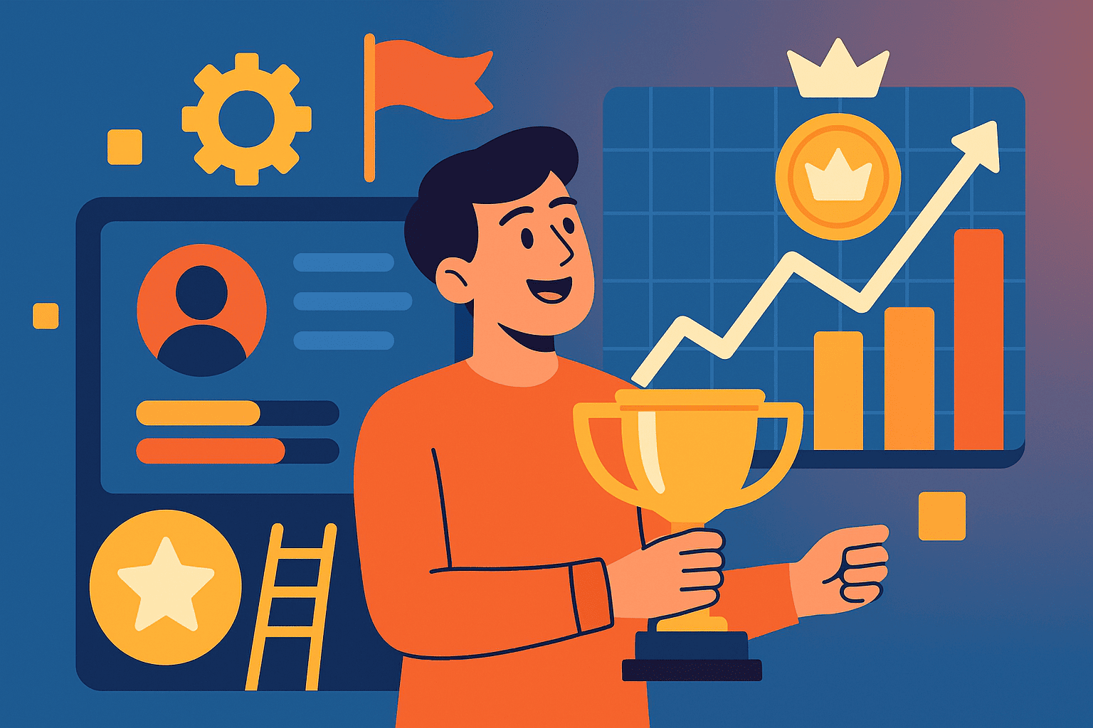 Experiencia Gamificada: Visualiza el Éxito de tus Usuarios.